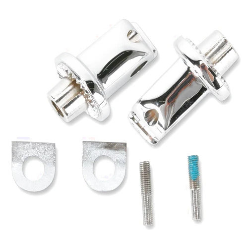 Kuryakyn 8828 Splined Male Mount Peg Adapters for Front/Rear Footpegs and Floorboards: Indian, Victory Motorcycles, Chrome, 1 Pair