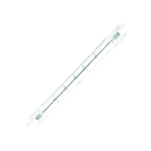 Feit Electric 500 Watt Warm White T3 Dimmable Halogen Rough Service Light Bulb 2 Pack (BPQ500T3/CL/RS/2)