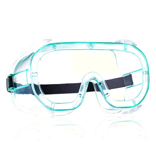 NoCry Protective Safety Lab Goggles Over Glasses with Anti-Fog Coating, Clear Scratch-Resistant Lenses, 100% UV Protection, Universal Fit, Vented, ANSI Z87.1 Rated Safety Goggles for Men and Women