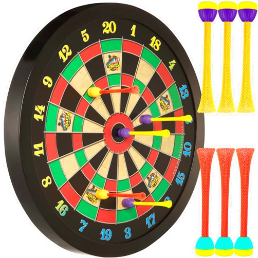 Marky Sparky Doinkit Darts - Magnetic Dart Board - 3 Premium Designs - Kid Safe Durable Doinkit Magnetic Darts - Fun Indoor Wall Game for Boys and Girls or Adult Game Room