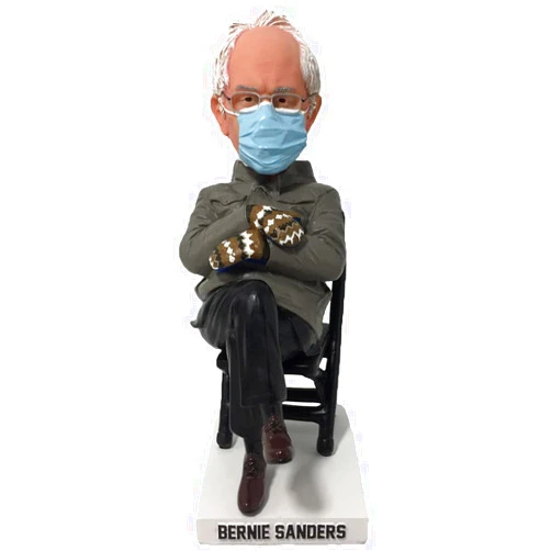 National Bobblehead Hall of Fame and Museum Bernie Sanders Inauguration Day Bobblehead Limited Edition
