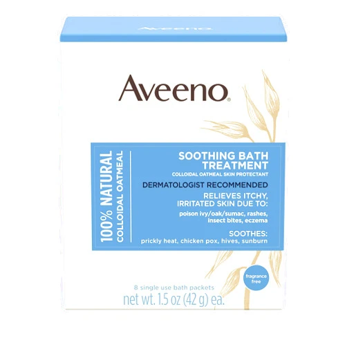 Aveeno Soothing Oatmeal Bath Treatment 8 ct, 3pk