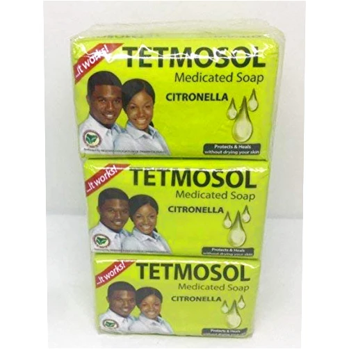 Tetmosol Medicated Soap 3 Pack Tetmosol Medicated Soap