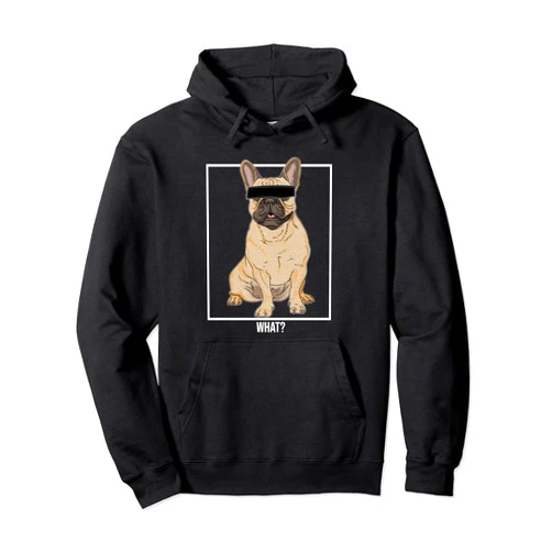 Lustige Zensierte Französischer Bulldogge Geschenk What Cool French Bulldog Funny Dog Gift Pullover Hoodie
