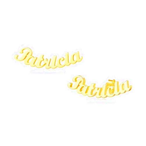 SHUNHAO Custom Name Stud Earrings Personalized Gift for Her Minimalist Earrings Personalized Earrings Your Own Earring with Name (Stud Bend Earrings)