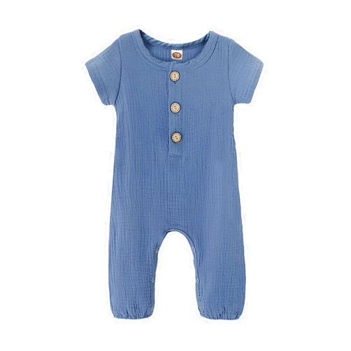 Saeaby Newborn Baby Girl Clothes Summer Outfits Infant Short Sleeve Romper Jumpsuit Bodysuit Cute Newborn Clothes for Girl