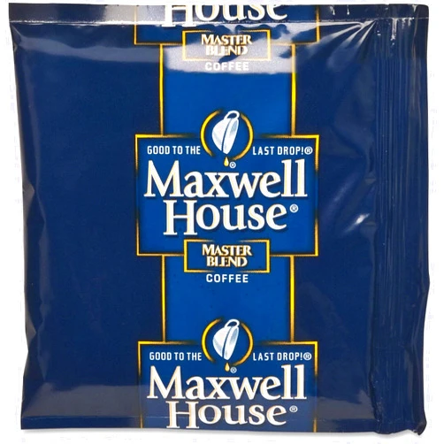 Maxwell House Coffee, Regular Ground, 1.1 Oz Pack, 42/carton