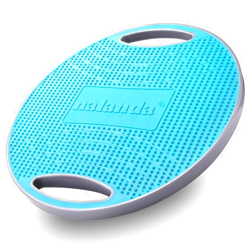 NALANDA Wobble Balance Board, Core Trainer for Balance Training and Exercising, Healthy Material Non-Skid TPE Bump Surface, Stability Board for Kids and Adults