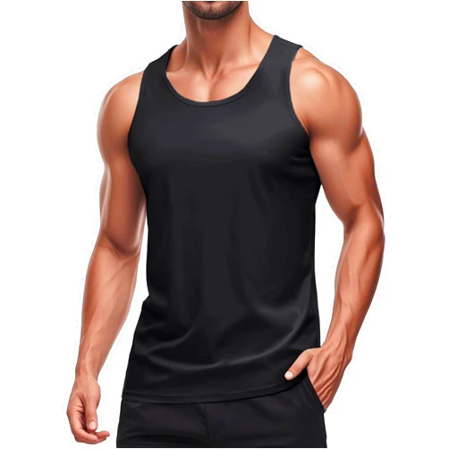 MAGCOMSEN Men's UPF 50+ Tank Top Quick Dry Summer Workout Muscle Sleeveless Shirts for Swim Beach Bodybuilding
