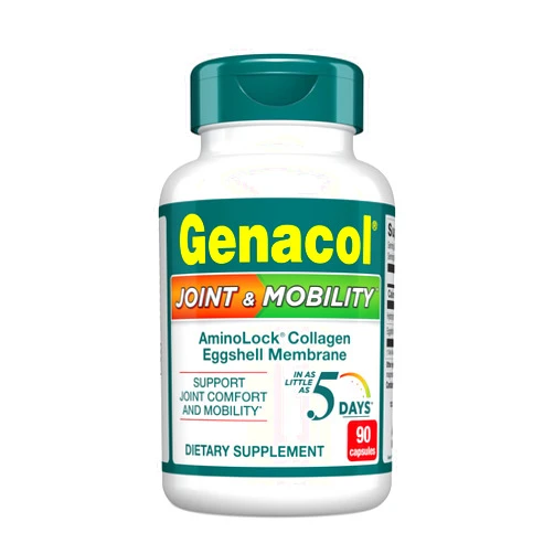 Genacol Joint & Mobility – Eggshell Membrane and Ultra-Hydrolyzed Collagen Peptides, Support Joint Comfort & Mobility, Results in as Little as 5 Days, 90 Capsules (30-Day Supply)