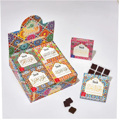 Dukhni Oud Bakhoor Collection Set by Dukhni |12 Assorted Boxes | 120 pc Bakhoor |Refill Packs | Arabic Bakhoor Incense | Perfect for Prayer time, Ramadan, Eid, Gifts & hampers | Long Lasting