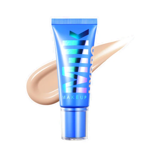 Milk Makeup Hydro Grip Hydrating Gel Skin Tint – 12HR Lightweight Buildable Coverage with Hyaluronic Acid for Natural Dewy Finish – Non-Comedogenic