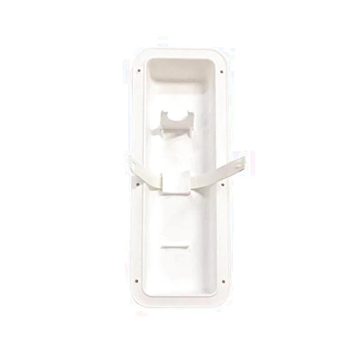 Automotive Authority LLC Automotive Authority White Fire Extinguisher Wall Mount Pocket Recessed Bracket Holder Hanger Boat RV