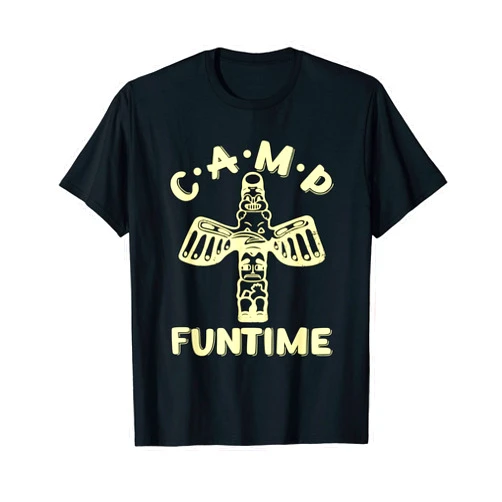 Camping Team Camping Funny Fun-time Vintage Lover Camper Summer T-shirt T-Shirt