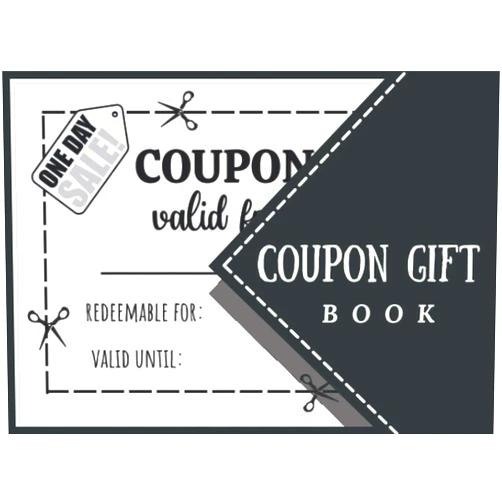 Hadobba books Coupon Gift Book: Fillable Blank Vouchers, DIY Coupon Template | 60 Blank Coupons to Fill in | Vouchers To Fill in | Perfect Gift Idea for Kids Mom Dad Sister Brother Friends Family