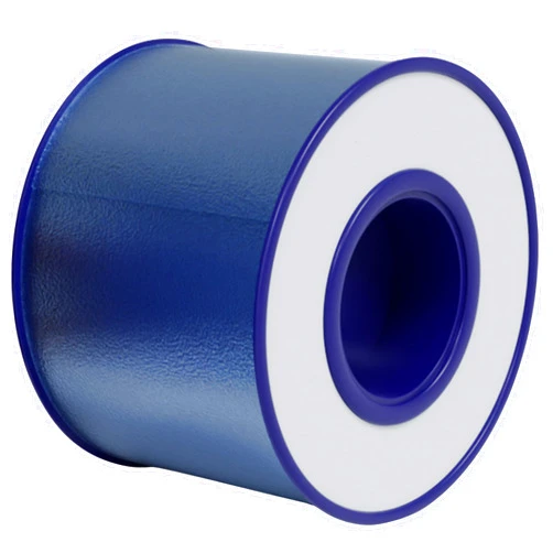 Niveus Gentle Strips - Dentist Developed | Medical Grade Gentle Silicone Tape | Hypoallergenic | FSA HSA Approved - for Sensitive Skin (1 in x 16.4 ft) (Clear Blue Tape)