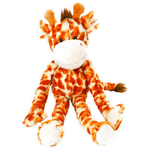Multipet Swingin 19-Inch Large Plush Dog Toy with Extra Long Arms and Legs with Squeakers