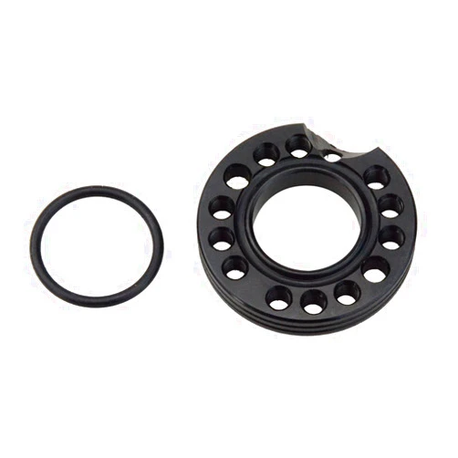 GOOFIT Black 28mm Carburetor Spacer Adapater Intake Manifold Spinner Plate Replacement for 50cc 70cc 90cc 125cc Sunl Taotao NST ATV Quad Pit Bike