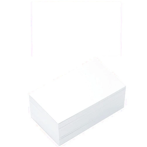 Topeen 100 Pack Thick Paper Cardstock Blank Heavy Cards Stock for Invitations, Greeting Cards Making, Postcards, Photos, 250GSM Thick Paper (White, 3x5 inches)