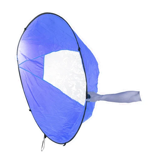 QSTNXB Kayak Sail, EVA Foldable Kayak Boat Wind Sail, Portable Downwind Kayak Sail Kit, for Kayaks, Canoes, Inflatable Boats, Paddle Board Boating Supplies(Blue)