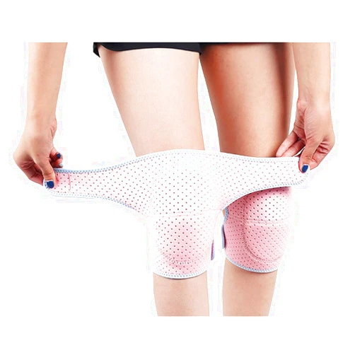 SUJAYU Knee Pads for Women & Men, Soft Dance Knee Pads Volleyball Knee Pads for Women Men Wrestling Knee Pads Wrestling Gear, Crash Pad Snowboarding Gear Knee Protector Soft Knee Pads for Work (Pink)
