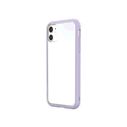 RhinoShield Modular Case Compatible with [iPhone 11 Pro Max] | Mod NX - Customizable Shock Absorbent Heavy Duty Protective Cover 3.5M / 11ft Drop Protection - Lavender
