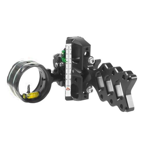 Axcel Accuhunter Sight 1 Pin .019 Archery Equipment, Black