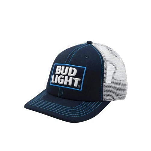 Bud Light Basic Beer Snapback Trucker Cap
