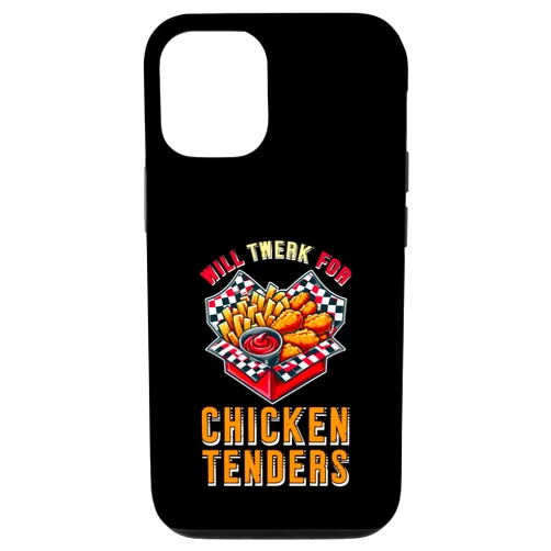 Chicken Lovers Dance Food Humor Fun Will Twerk For Chicken Tenders Fun Humor Case for iPhone 12/12 Pro