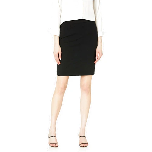 Calvin Klein Women's Classic Fit Straight Lux Suit Skirt (Regular and Plus Size)