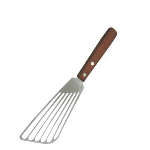 Winco Fish Spatula, Wooden Hdl, 6.5