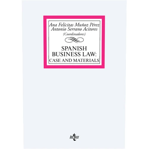 Spanish Edition by Ana Felicitas Muñoz Pérez (Author), Antonio Serrano Acitores (Author), Luz María García Martínez (Author), Pilar Montero García-Noblejas (Author), Guillermo Guerra Martín (Author), Mónica Fuentes Naharro (Author), Javier Arias Varona (Author), Melissa Dura (Contributor) & 6 more Format: Kindle Edition Spanish Business Law: cases and materials (Derecho - Biblioteca Universitaria de Editorial Tecnos) (Spanish Edition)