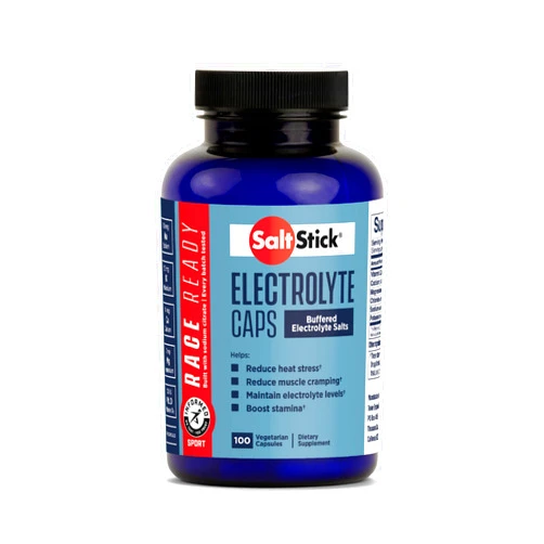 SaltStick Race Ready Electrolyte Capsules | Informed Sport Certified Electrolytes | Salt Pills/Tablets for Running | Sports Nutrition Hydration, Helps Reduce Muscle Cramps | 100 Capsules