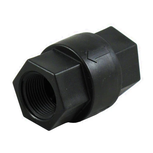 SMC Inline Poppet Check Valve 685 Series PP 1/2 FPT - BUNA