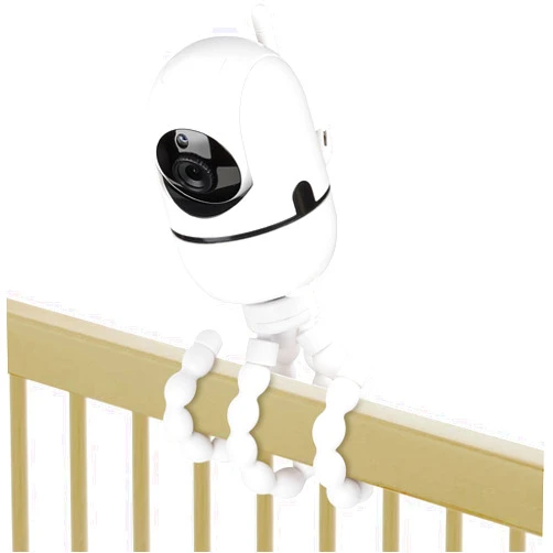 Wochel Tripod Baby Monitor Mount for HelloBaby HB65/HB40/HB6550/HB66/HB6339/HB6550 Pro, ANMEATE SM935E, Flexible Baby Camera Mount Attach Your Camera Wherever You Want