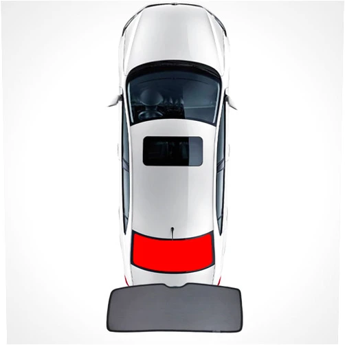 SYBYF Car Window Sunshades for Toyota Lingshang 2019 2020 2021 2022 2023 2024 2025 Mesh Sunshade Magnetic Suction Blackout Curtain Half Shade Sun Protection Cover Interior Accessories