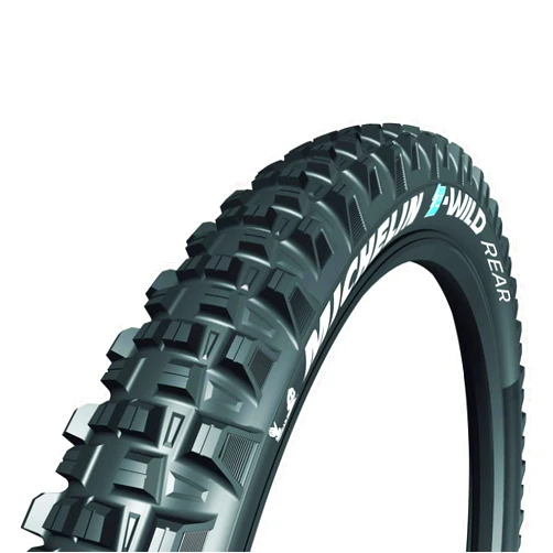 Michelin E-Wild Rear Bicycle Tyre (27.5' | 2.80' | 71-584 | Gum-X | Foldable)