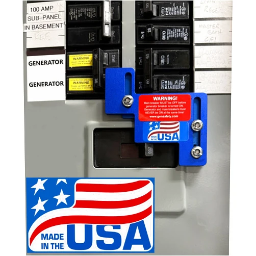 GenSafety BR-200 Generator Interlock Kit for Cutler Hammer BR and CH Series 150AMP and 200 AMP Panels - Made in USA !