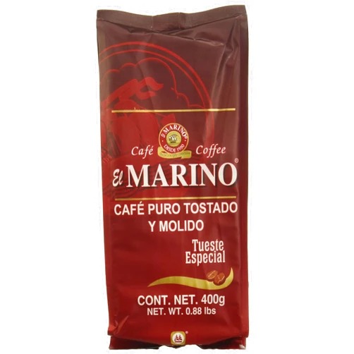 Café El Marino El Marino Roast and Ground Special Roast Coffee Cafe Tueste Especial 14.1 ounces - 400 grams