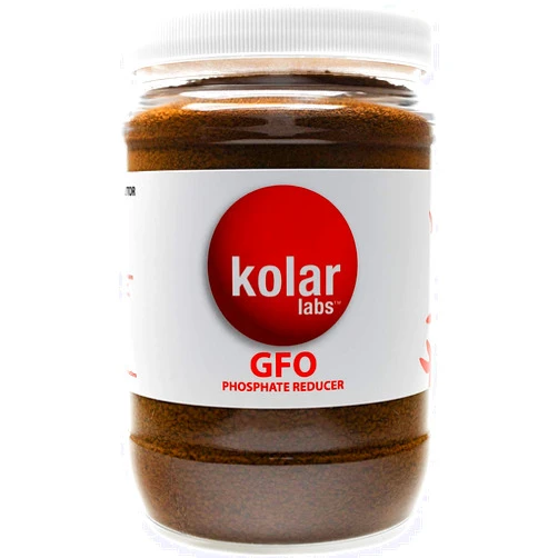 Kolar Labs GFO Bayoxide E33 Phosphate Remover – for Freshwater and Saltwater Aquariums, Reef Tanks, Promotes Coral Health (454g)