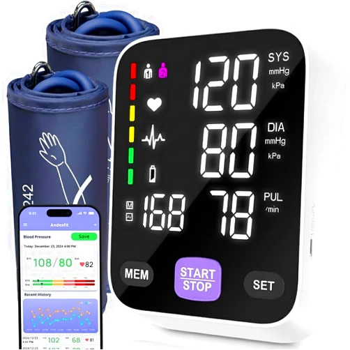 Andesfit Upper Arm Blood Pressure Monitor for Home Use 17