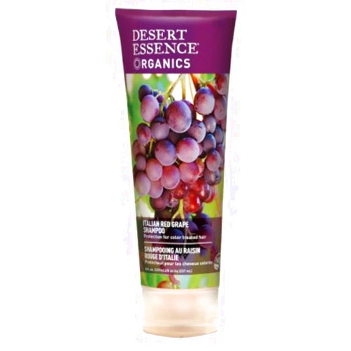 Desert Essence Shampoo Ital Red Grape Og, 2 pack