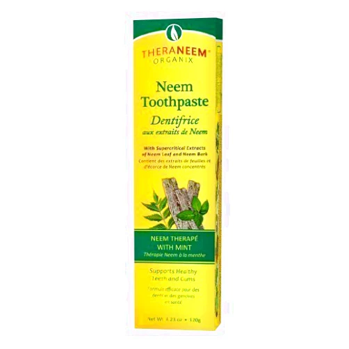 TheraNeem Organix Theraneem Neem Toothpaste with Mint 120g (4.23oz) by Theraneem Organix