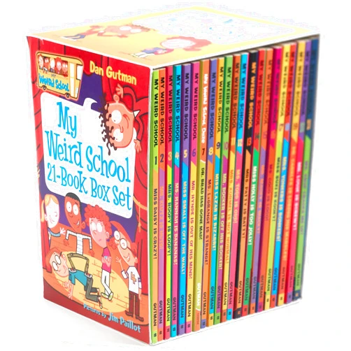 Dan Gutman,Jim Paillot My Weird School 21-Book Box Set