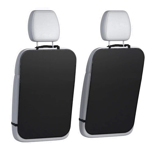 lebogner Back Seat Cover for Kids, 2 Pack X-Large Waterproof Kick Mats Backseat Protector, Durable Car Seat Back Protectors for Vehicles to Protect from Dirt, Mud & Scratches, Fits Most SUVs and Vans