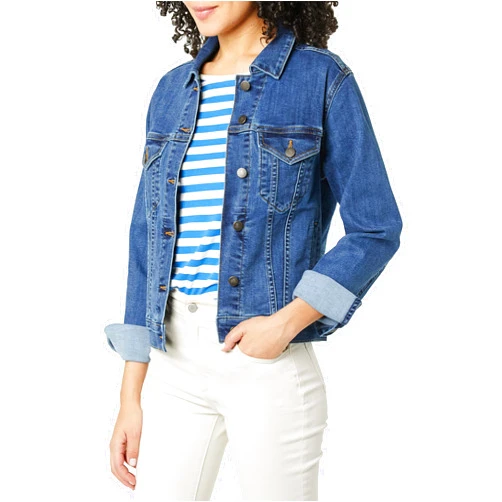 Amazon Essentials Women's Jean Jacket (Available in Plus Size)
