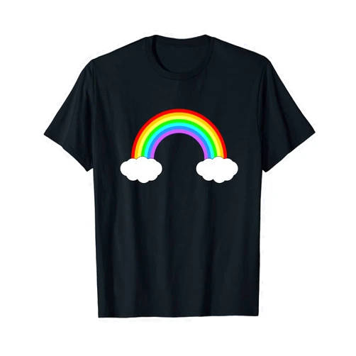Köln Karneval Outfits für echte Kölner Rainbow with Clouds Rainbow for Men, Women and Children T-Shirt