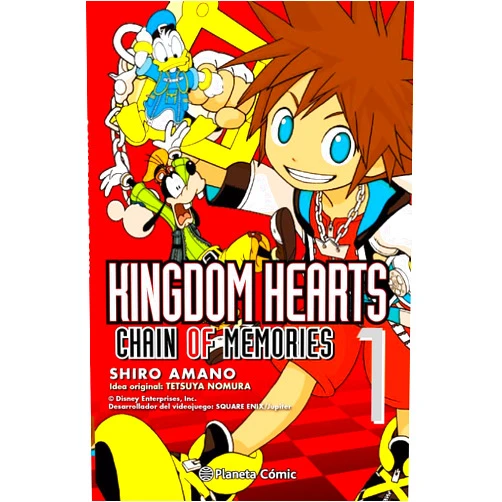 Shiro Amano,Daruma Serveis Lingüistics S.L. Kingdom Hearts Chain of memories nº 01/02