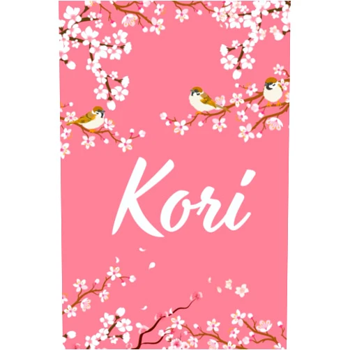 Kyranzs Publications Kori: Cute Personalized Notebook With Name For Kori | Great Journal Gift Idea, 6x9, 120 Pages