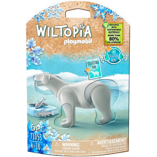 Playmobil Wiltopia Polar Bear Animal Figure